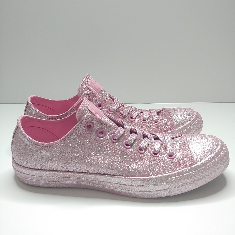 Pink Glitter All Star Converses